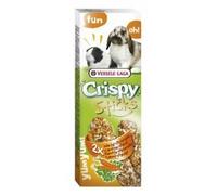 Versele-Laga Friandise Barre Crispy A-19020 Carotte pour cochons d'Inde et lapins 1 unité