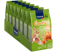 Friandise Vitakraft - 25673 - Carotties - Friandises a la carotte pour tous les Rongeurs - 7 x 50 g
