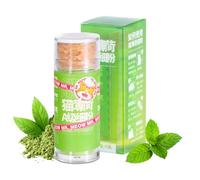 Friandises À L'Pour Chat,6 G Poudre De Soin Corporel pour Chat | Friandises Naturelles À La Cataire pour - pour Le Bien-être des Chats d'Intérieur de Race Moyenne et Grande