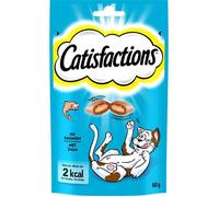 Friandises au saumon - CATISFACTIONS - 60 g - Pour chat adulte - Conservation fraîche et sèche