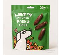 Friandises Chien Lily's Kitchen Saucisses au Porc et aux Pommes - 70 g 70 g