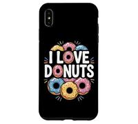 Friandises colorées I Love Donuts Coque pour iPhone XS Max