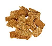 Friandises Naturelles pour Chiens, Biscuit de Poisson, Filet de Saumon, collation Dentaire à mâcher, pour Petits, Moyens et Grands Chiens. Omega-3. 100G.