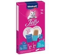 Friandises pour Chat Adulte Saumon Carrelet Jelly Lovers VITAKRAFT - la Boite de 90g Lot De 4 - par Lot
