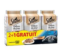 Friandises pour chat Sheba Mini delices poisson - 6x50g