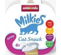 Friandises pour chats ANIMONDA Milkies "Variety", multipack, 4 x 15 g