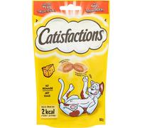 Friandises pour chats Catisfactions - Friandise pour chats - Fromage - 1 sachet (60g)