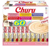 Friandises pour chats INABA CAT CHURU VARIETIES THON 60x14g