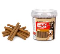 Friandises pour Chien - Bâtonnets au Poulet - Récompense savoureuse - sans sucres ajoutés - 700 g - Fabriqué en Europe - Chew'n Snack - Flamingo