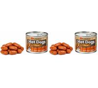 friandises pour Chien - Flamingo Cocktail Mini saucisses au Cheval - 12 pcs 120 g - sans Sucre - sans colorants ni arômes ajoutés - fabriqué en Europe - Facile à mâcher (Lot de 2)
