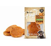 friandises pour Chien - Flamingo Hapki Chips Poulet & légumes - 5 cm - 85 g - sans sucres ajoutés