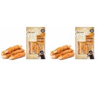 friandises pour Chien - hapki os - Poulet - Soin Dentaire - 100g (Lot de 2)