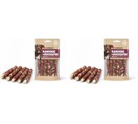 friandises pour Chien - R'Hide bâtonnets au Canard & cabillaud 12 cm - Ø 7 mm - 6 pcs - 70 g - sans Gluten - sans céréales - sans sucres ajoutés (Lot de 2)