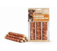 friandises pour Chien - R'Hide bâtonnets au Poulet & cabillaud 25 cm - Ø 3 cm - 3 pcs - 240 g - sans Gluten - sans céréales - sans sucres ajoutés