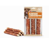 friandises pour Chien - R'Hide bâtonnets au Poulet & cabillaud 28 cm - Ø 2 cm - 3 pcs - 280 g - sans Gluten - sans céréales - sans sucres ajoutés