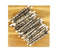 Friandises pour Chiens Naturelles. Bâtonnets dentaires Longue durée. Peau de morue et Cuir cru. pour Petits, Moyens et Grands Chiens. Oméga-3. 20U.