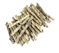 Friandises pour Chiens Naturelles. Peau de morue. Snack à mâcher, Twisters Stick, Oméga-3, pour Petits et Moyens Chiens. 160G.