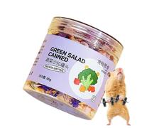 Friandises pour hamster - 45 g de collations naturelles portables pour lapin | 10 x 10 cm Friandises botaniques pour oiseaux | Friandises saines pour oiseaux, jouets molaires pour petits animaux