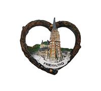 Fribourg Allemagne 3D Réfrigérateur Aimant Souvenirs À La Main Résine Magnétique Autocollants À La Maison Décoration De Cuisine, Fribourg Magnet Aimant Collection Cadeau