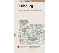 Fribourg - Collectif - Office Federal De Topographie Suisse - broché - Livre