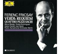 FRICSAY/DSOB/STADER/CARELLI/+ - REQUIEM/QUATTRO PEZZI SACRI 2 CD NEUF VERDI