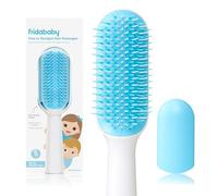 Frida Baby Brosse à cheveux pour enfant : brosse à cheveux à poils solides pour cheveux fins ou raides