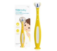 Frida Baby brosse à dents triple angle en forme de U pour tout-petits, jaune