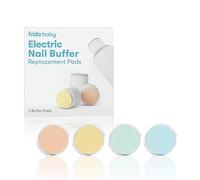 Frida Baby Lot de 4 tampons de rechange pour ongles électriques | Nettoyage sûr et facile pour les ongles des doigts et des orteils des nouveau-nés, des tout-petits ou des enfants