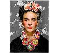 Frida Kahlo Mexicain Mur Art Décor Affiche Oeuvre Femmes Autoportrait Impressions Sur Toile Art Décor À La Maison Frida Kahlo Toile Peinture Image, Sans Cadre,50x75cm