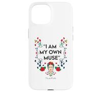 Frida Kahlo PAPL1674 Citation « I am My own Muse » féminisme Coque pour iPhone 15