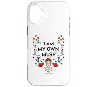Frida Kahlo PAPL1674 Citation « I am My own Muse » féminisme Coque pour iPhone 16 Plus
