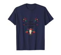 Frida Kahlo PAPL1674 Citation « I am My own Muse » féminisme T-Shirt