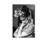 Frida Kahlo Poster sur toile pour décoration murale pour salon, chambre à coucher, style sans cadre, 30 x 45 cm