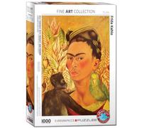 Frida Kahlo Singe Et Perroquet Puzzle 1000 Pièces Eurographics 680mm x 490mm
