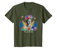 Frida Kahlo - Variété d'articles T-Shirt, Enfant, Olive, 2 Ans