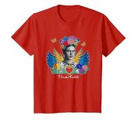 Frida Kahlo - Variété d'articles T-Shirt, Enfant, Rouge, 6 Ans