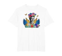 Frida Kahlo - Variété d'articles T-Shirt, Homme Grandes Tailles, Blanc, 6X Tall