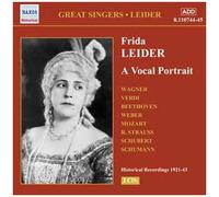 Frida Leider : Airs D'operas (Enregistrements 1921 / 1943)