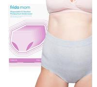 Frida Mom Postpartum Disposable Knickers | Microfibre High Waist C-Section Cut Knickers with Super Soft, Stretchy and Breathable Fabric | Size Regular, 8ct