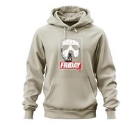 Friday Jason Friday Masque de hockey à capuche unisexe Motif vendredi des 13 ans, naturel, M