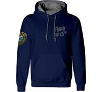 Friday the 13th Jason Voorhees Sweat à capuche pour homme, bleu, L
