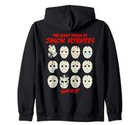Friday The 13th Faces of Jason Vorhees Sweat à Capuche