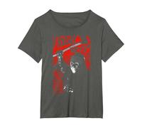 Friday The 13Th Jason Lives T-Shirt, Femme Grandes Tailles, Asphalte, 4X