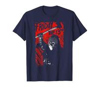 Friday The 13Th Jason Lives T-Shirt, Homme, Bleu Marine, M