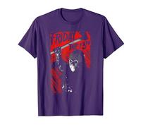 Friday The 13Th Jason Lives T-Shirt, Homme, Violet, XXL
