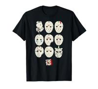 Friday The 13th Jason Masks T-Shirt