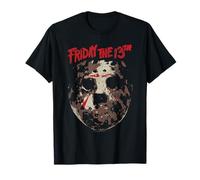 Friday the 13Th Jason Rough Mask T-Shirt
