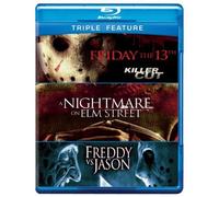 Friday The 13th / Nightmare On Elm St / Freddy Vs (Triple Feature) [Blu Ray]