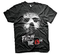 FRIDAY THE 13TH Officiellement Marchandises sous Licence T-Shirt (Noir), X-Large