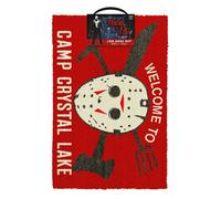Pyramid International Paillasson Friday The 13th Camp Crystal 40 x 60 cm Blanc Taille unique